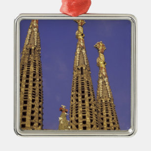 Europa, Spanien, Barcelona Sagrada Familia Julgransprydnad Metall