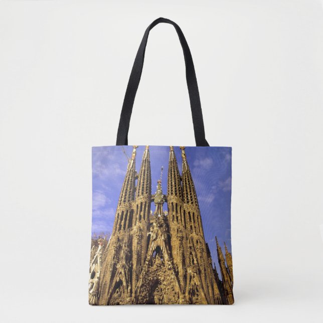 Europa, Spanien, Barcelona, Sagrada Familia Tygkasse (Framsida)
