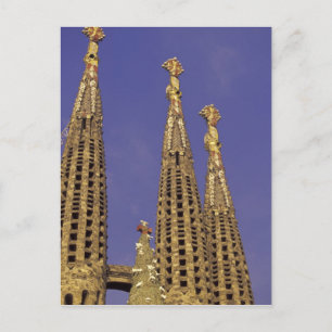 Europa, Spanien, Barcelona Sagrada Familia Vykort