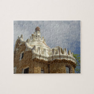 Europa, Spanien, Katalonien, Barcelona. Park Güell Pussel