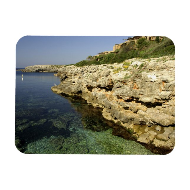 Europa, Spanien, Minorka (även Menorca), Binibeca. Magnet (Horisontell)