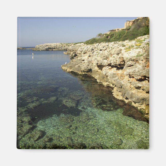 Europa, Spanien, Minorka (även Menorca), Binibeca. Magnet (Framsidan)