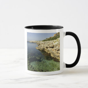 Europa, Spanien, Minorka (även Menorca), Binibeca. Mugg
