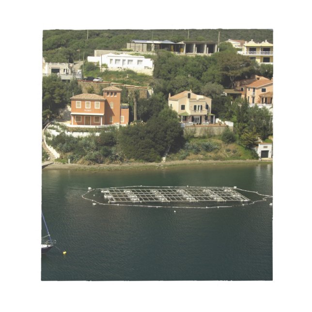 Europa, Spanien, Minorka (även Menorca). Fisk Anteckningsblock (Framsida)