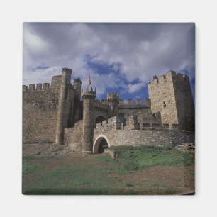 Europa, Spanien, Ponferrada, Leon. Tempelriddare Magnet