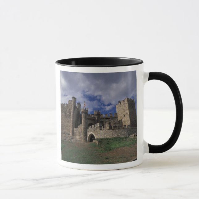 Europa, Spanien, Ponferrada, Leon. Tempelriddare Mugg (Höger)