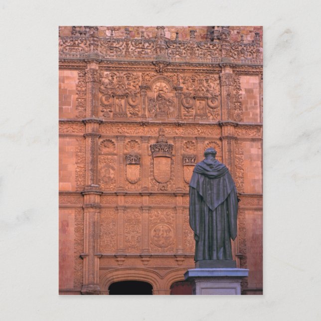 Europa, Spanien, Salamanca. Jackar av arm och Vykort (Framsida)