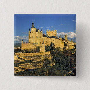 Europa, Spanien, Segovia. Det imponerande Alcazar, Knapp