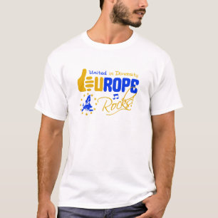 Europa Sten! Skjortan - välj stil och färg! T Shirt