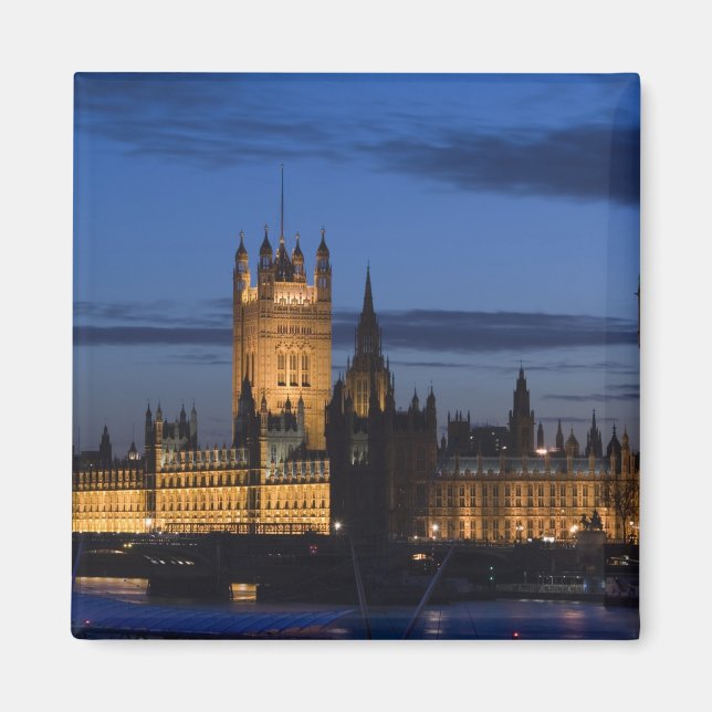 Europa, STORBRITANNIEN, London: Houses of Parliame Magnet (Framsidan)