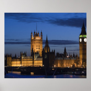Europa, STORBRITANNIEN, London: Houses of Parliame Poster