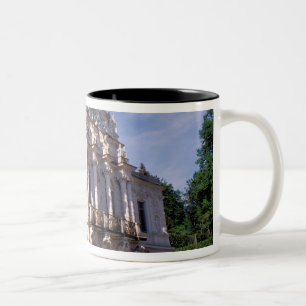 Europa, Tyskland, Bayern, Linderhof. Linderhof Två-Tonad Mugg