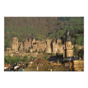 Europa, Tyskland, Heidelberg. Slott Fototryck
