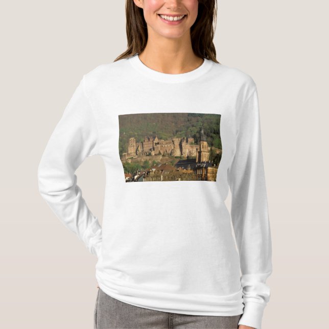 Europa, Tyskland, Heidelberg. Slott Tee Shirt (Framsida)