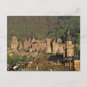 Europa, Tyskland, Heidelberg. Slott Vykort
