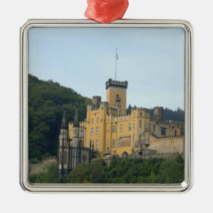 Europa, Tyskland, nära Koblenz, Slottet Schloss Julgransprydnad Metall