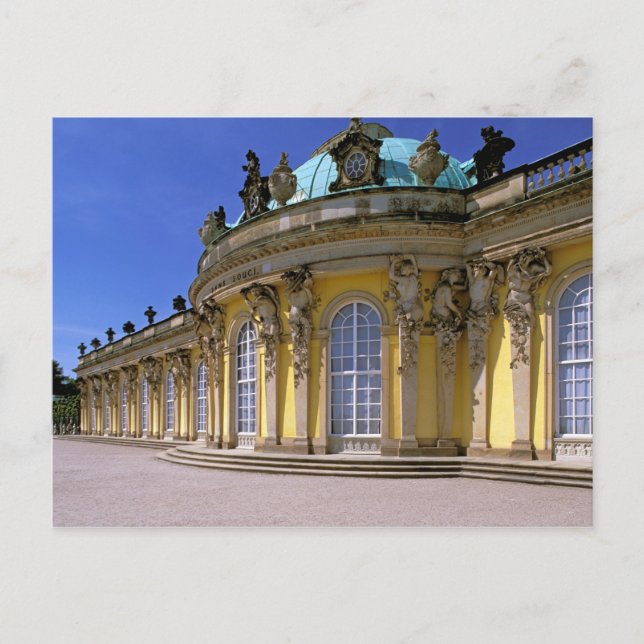 Europa, Tyskland, Potsdam. Park Sanssouci, 3 Vykort (Framsida)