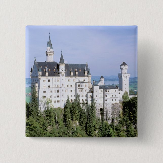 Europa, Tysklandare, Neuschwanstein Castle, byggt Knapp (Framsida)
