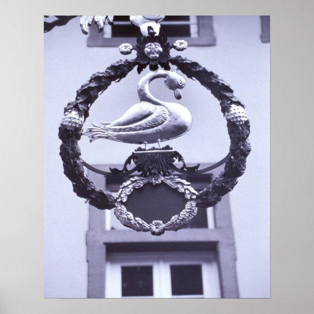 Europa, Tysklant, Baden, Wurttemberg, Heidelberg. Poster (Framsidan)