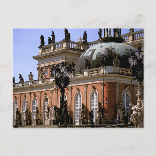 Europa, Tysklant, Potsdam. Parc Sanssouci, Neus Vykort (Framsida)