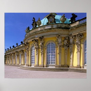 Europa, Tysklant, Potsdam. Park Sanssouci, 3 Poster