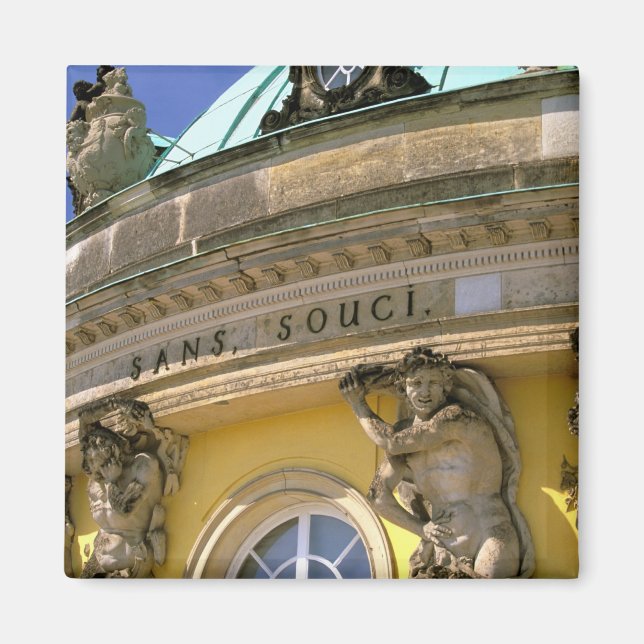 Europa, Tysklant, Potsdam. Park Sanssouci Magnet (Framsidan)
