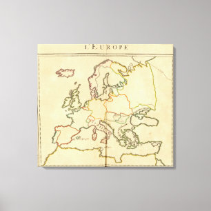 Europa vid religion 2 canvastryck