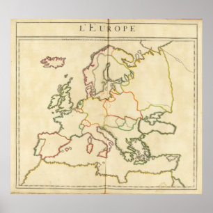 Europa vid religion poster