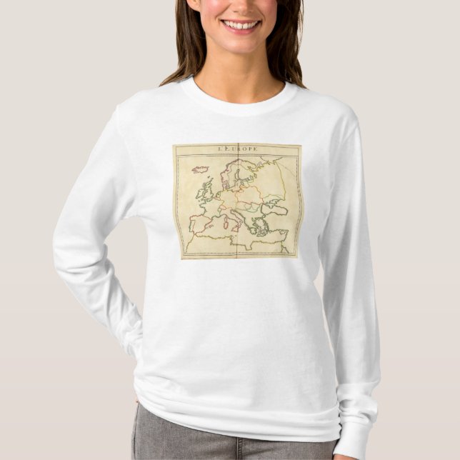Europa vid religion t-shirt (Framsida)