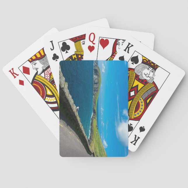 Europa - Vilden Atlantvägen Casinokort (Baksidan)