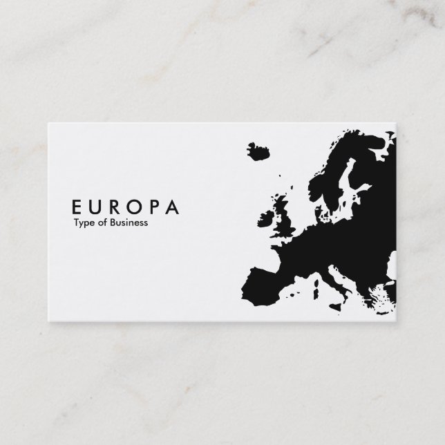 EUROPA VISITKORT (Framsida)