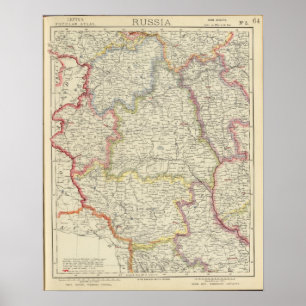 Europa, Vitryssland, Ukraina Poster