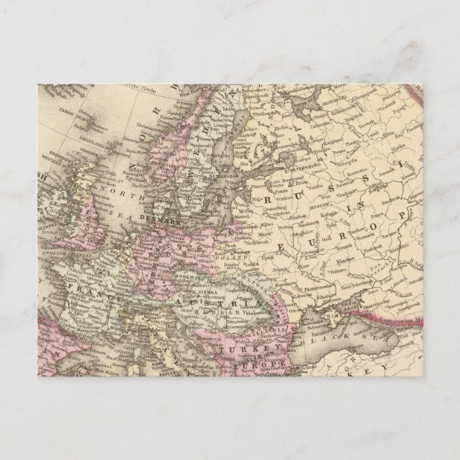 Europa Vykort (Framsida)