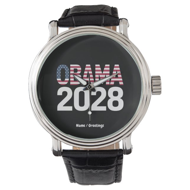 Europaparlamentet fastställer detta, Obama inför p Armbandsur (Framsida)