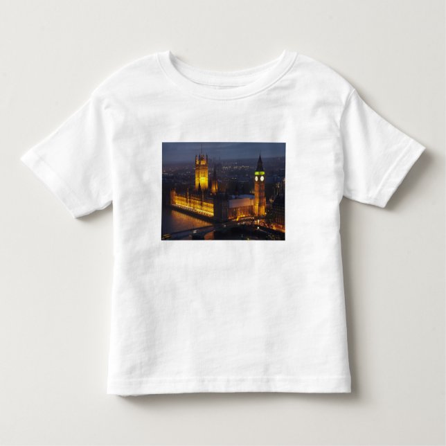 Europaparlamentets hus, Big Ben, Westminster Tee Shirt (Framsida)