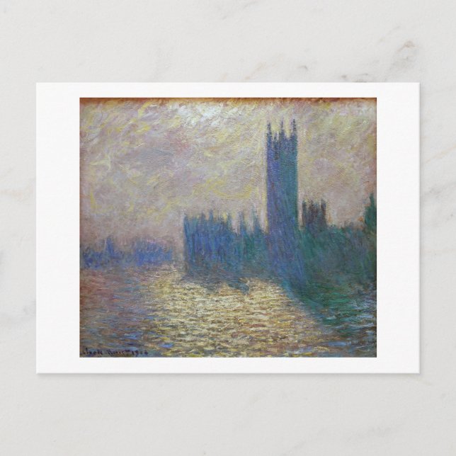 Europaparlamentets hus (London), Monet Vykort (Framsida)