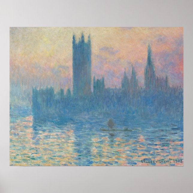 Europaparlamentets kammare, Sunset (1903) Poster (Framsidan)