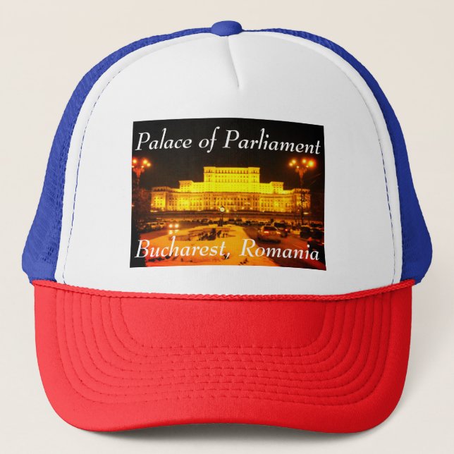 Europaparlamentets palats, Bukarest, Rumänien Keps (Framsida)