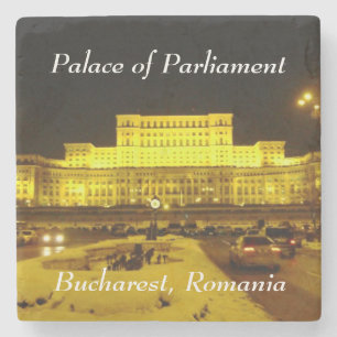 Europaparlamentets palats, Bukarest, Rumänien Stenunderlägg