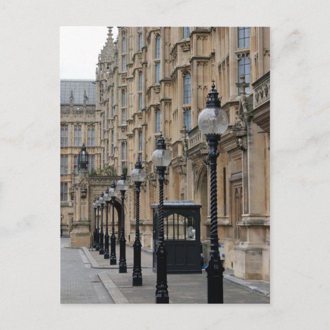 Europaparlamentets torg - Westminster Postcard Vykort (Framsida)