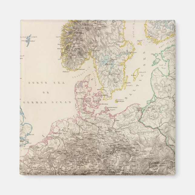 Europas berg magnet (Framsidan)