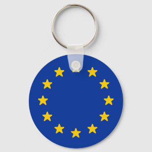 Europas flagga nyckelring