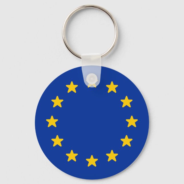 Europas flagga nyckelring (Framsida)
