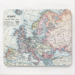 Europas politiska Karta (1916) Musmatta