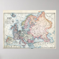 Europas politiska Karta (1916)