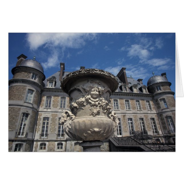 EUROPE, Belgien, Beloeil slott Hälsningskort (Framsidan Horizontal)