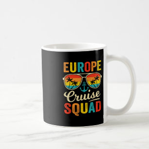 Europe Cruise Squad 2025 Europeiska Matchande Fami Kaffemugg