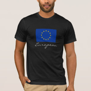 Europé med EGflagga Tee