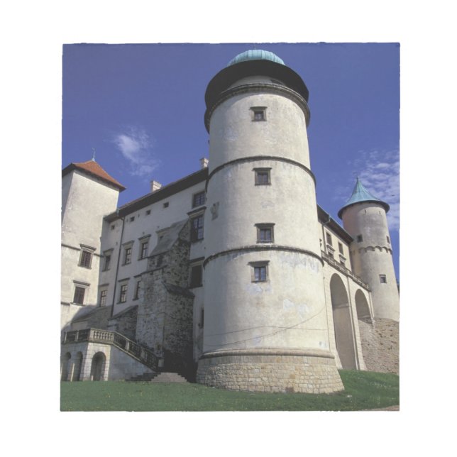 EUROPE, Polen, Karpatiska Mts., Nowy Wisnicz Anteckningsblock (Framsida)