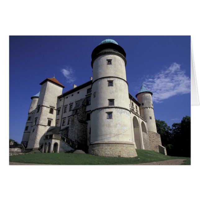 EUROPE, Polen, Karpatiska Mts., Nowy Wisnicz Hälsningskort (Framsidan Horizontal)